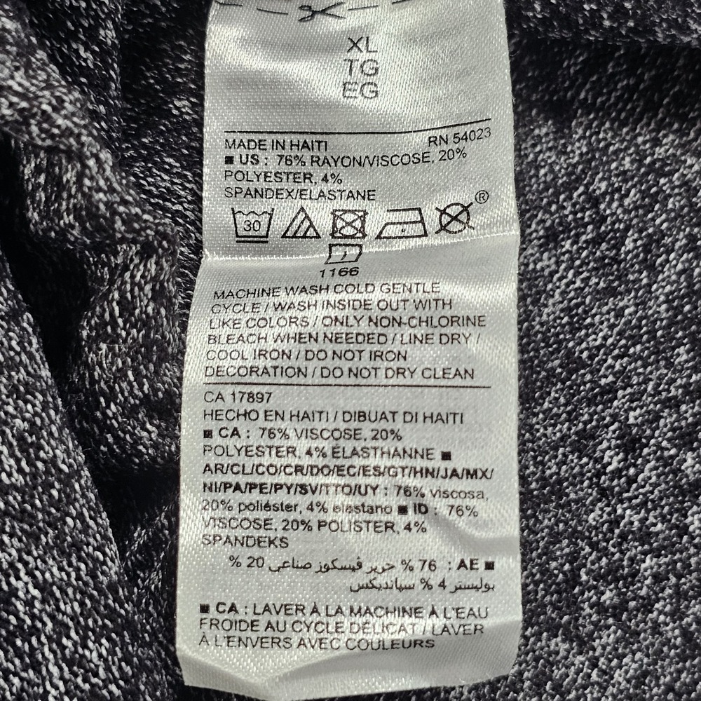 Old Navy‎ Women's Dark Gray Basic Top Long Sleeve Sz XL - Picture 8 of 14